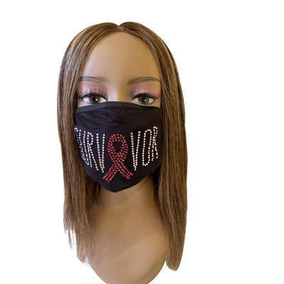 BREAST CANCER AWARENESS SURVIVOR MASK