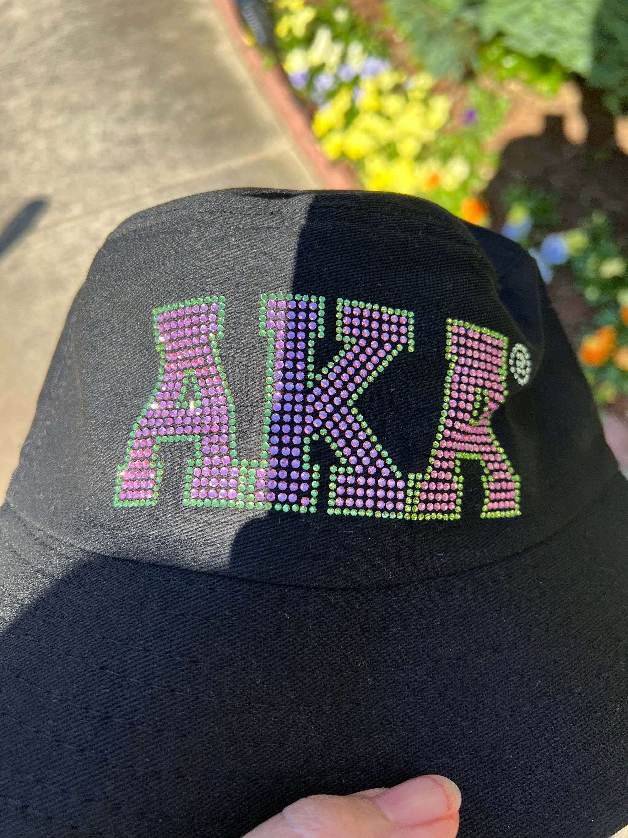 Alpha Kappa Alpha Sorority Bucket Hat-Pink/Green- Style 2 - Brothers and  Sisters' Greek Store
